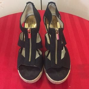 Zip up Michael Kors  wedge sandals